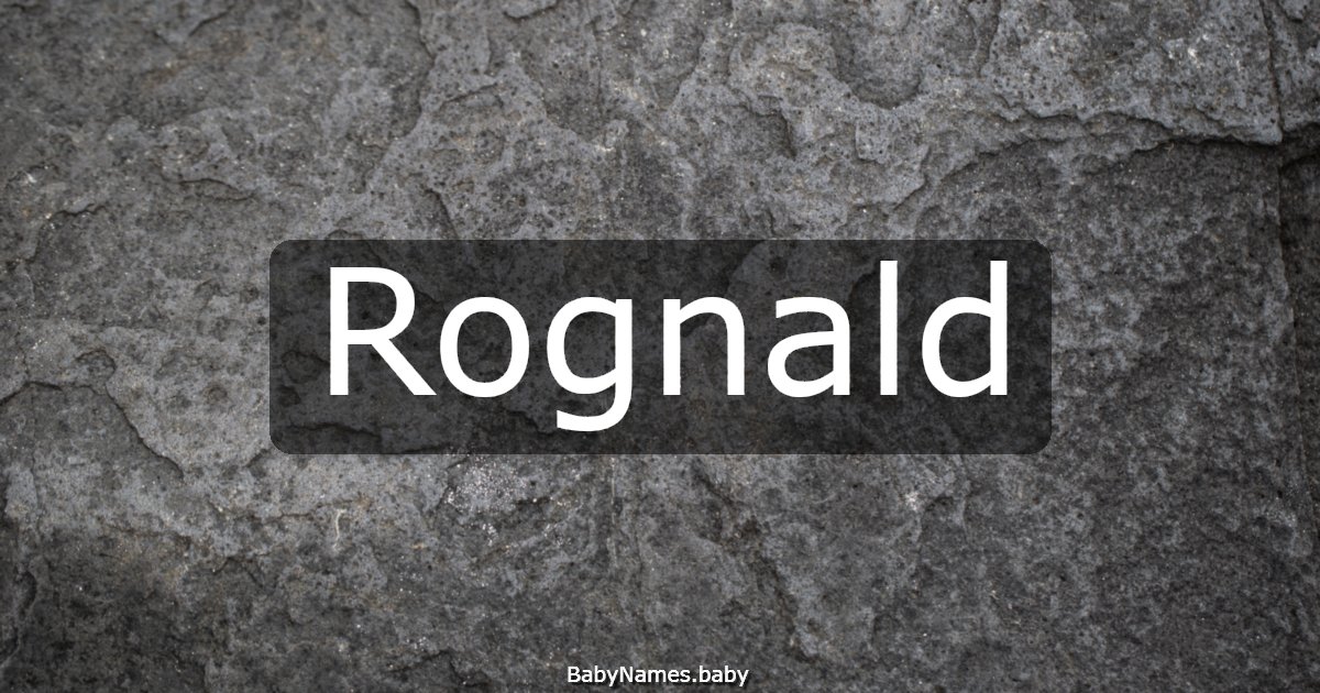 Rognald