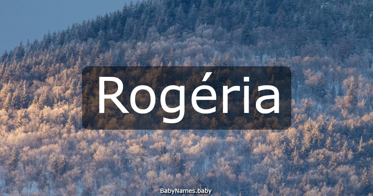 Rogéria