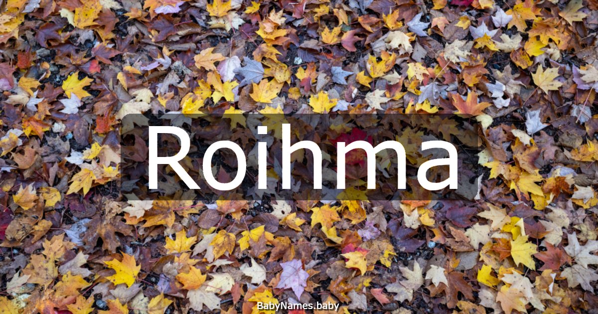 Roihma