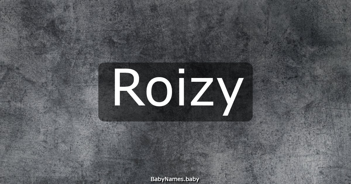 Roizy