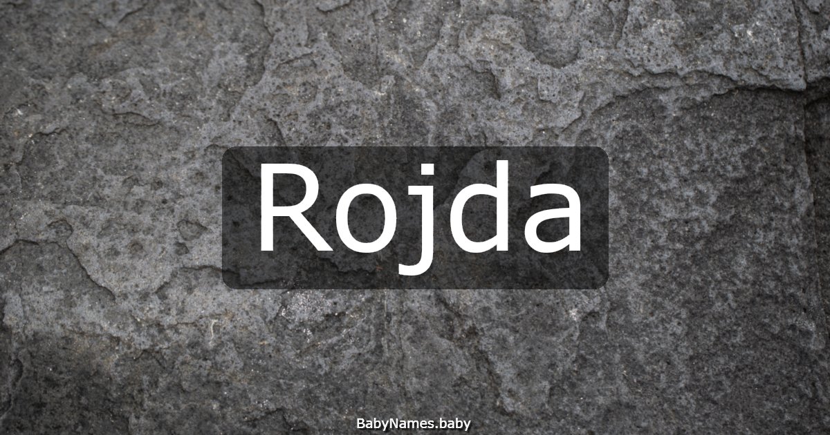 Rojda