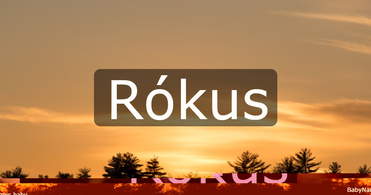 Rókus