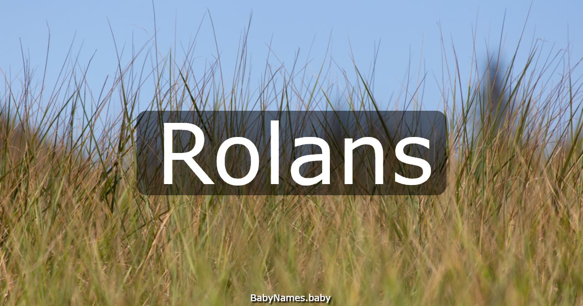 Rolans