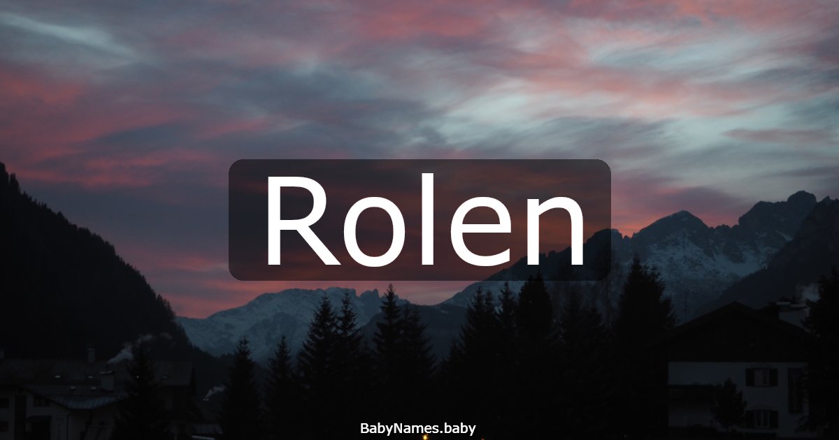 Rolen