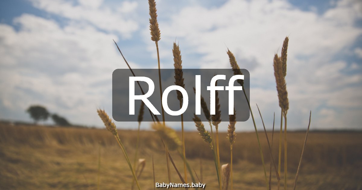 Rolff