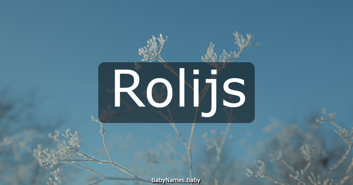 Rolijs