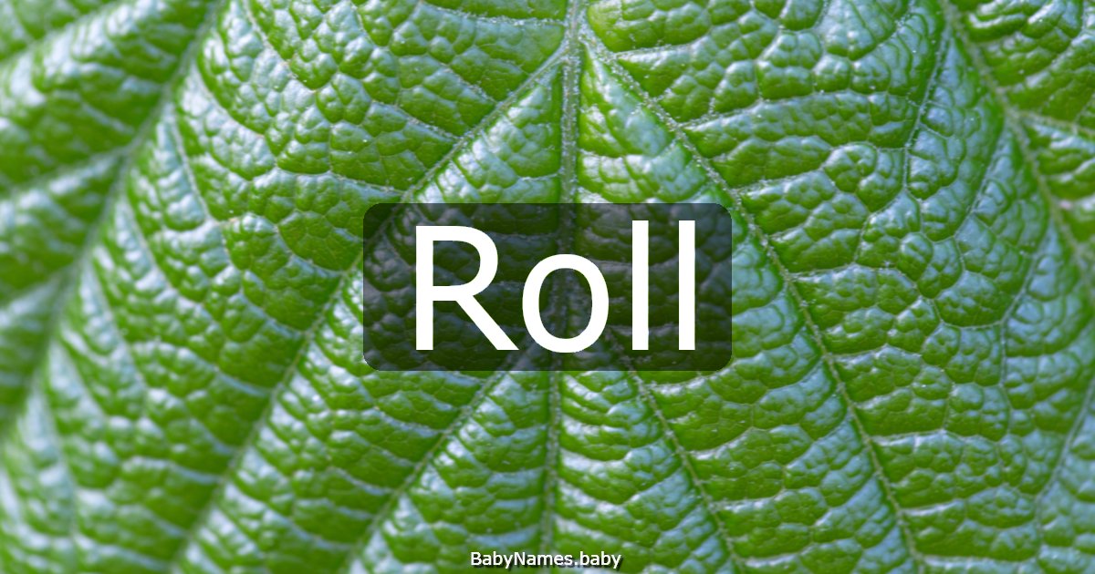 Roll