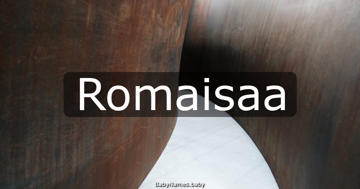 Romaisaa