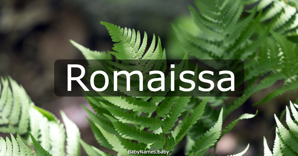 Romaissa