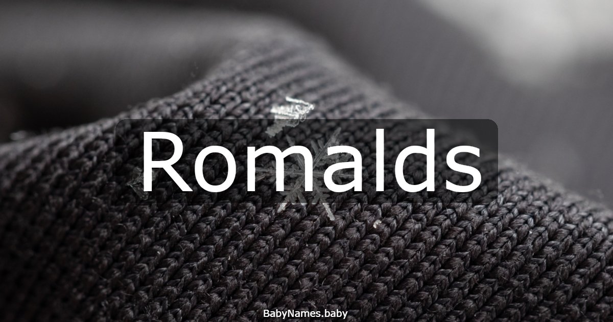 Romalds