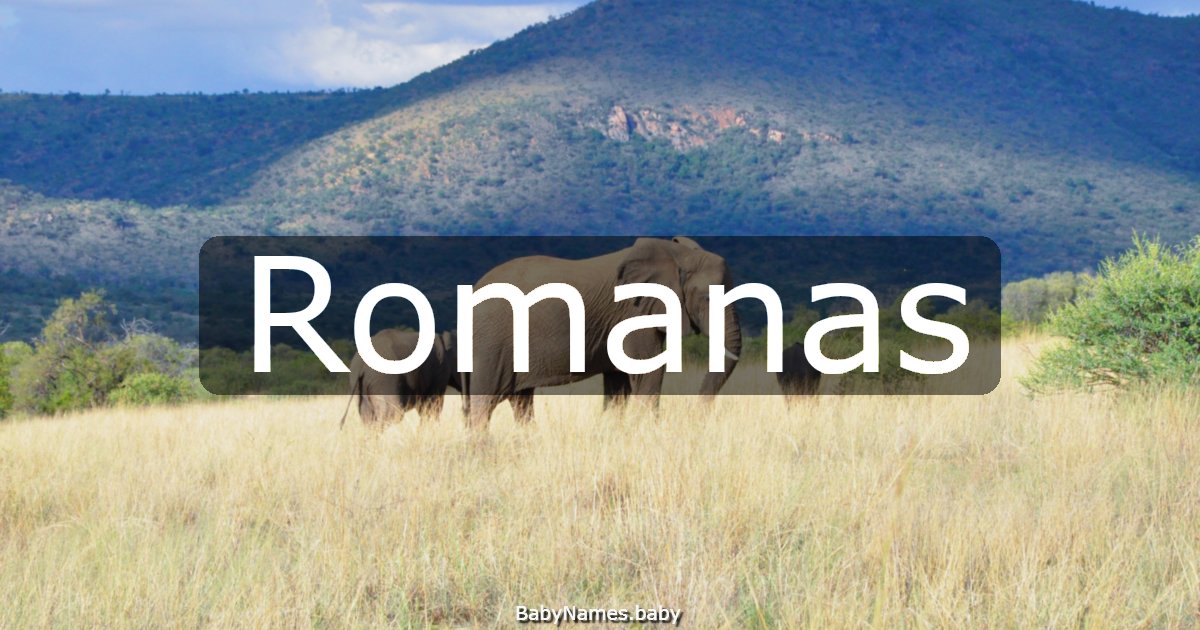 Romanas