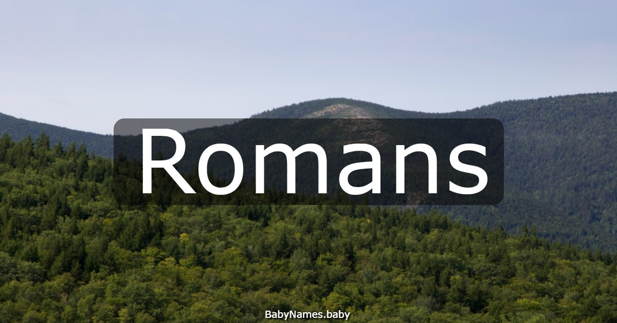 Romans