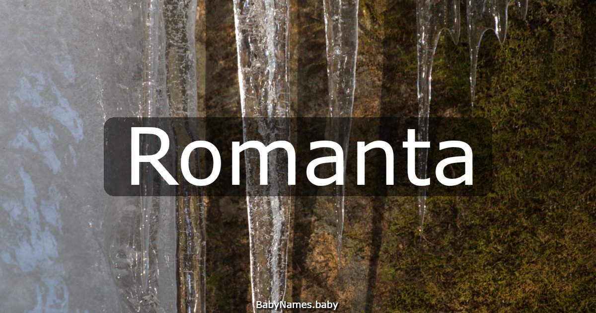 Romanta