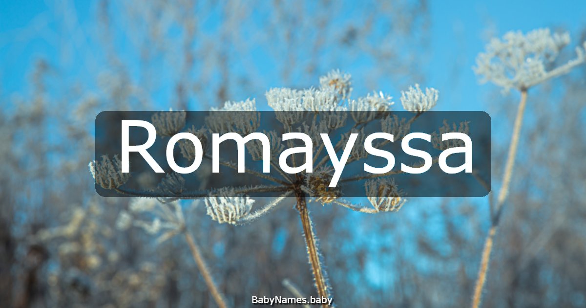 Romayssa