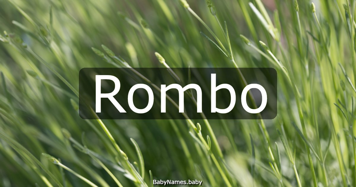 Rombo