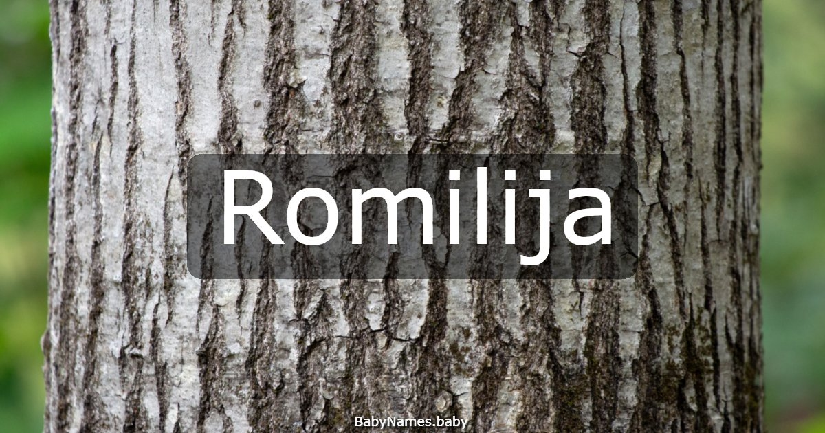 Romilija
