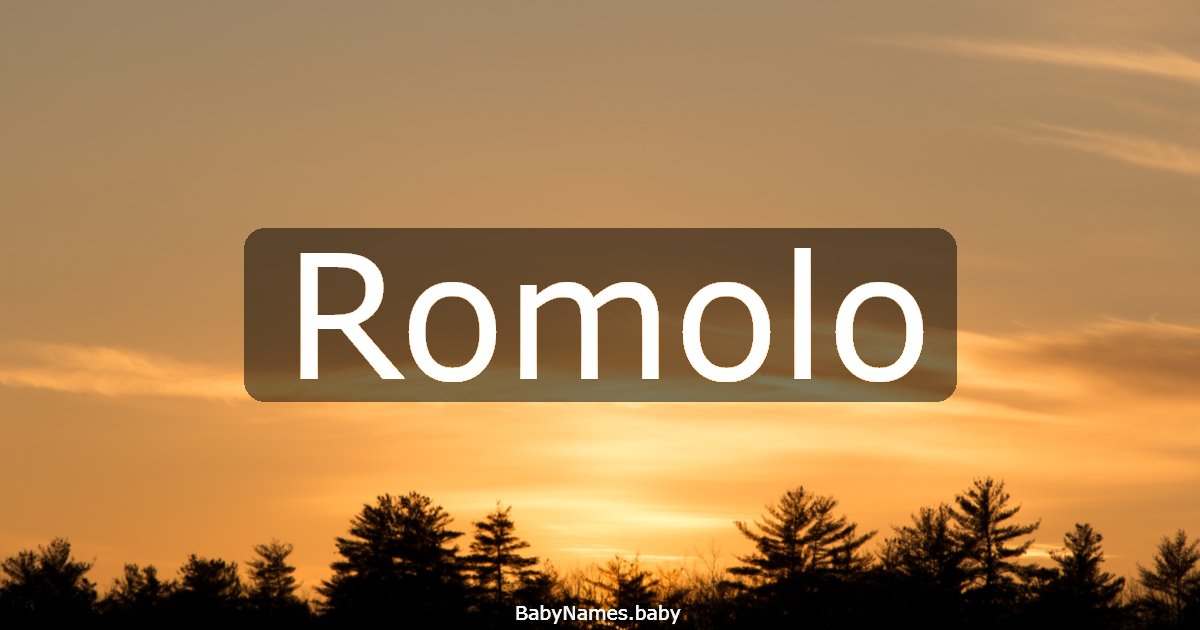 Romolo