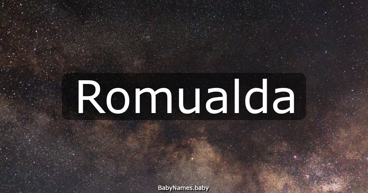 Romualda