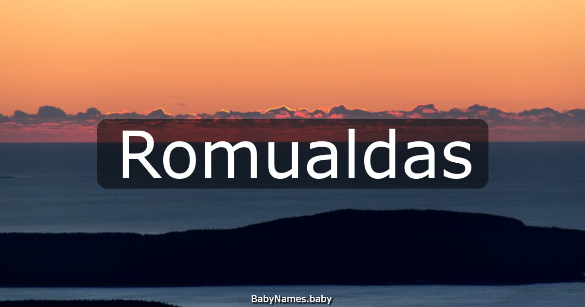 Romualdas