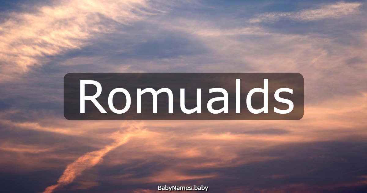 Romualds