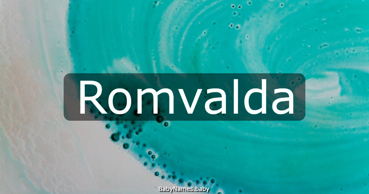 Romvalda