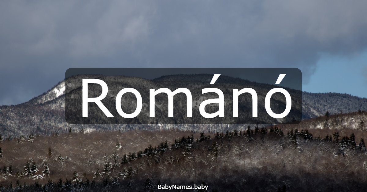 Románó