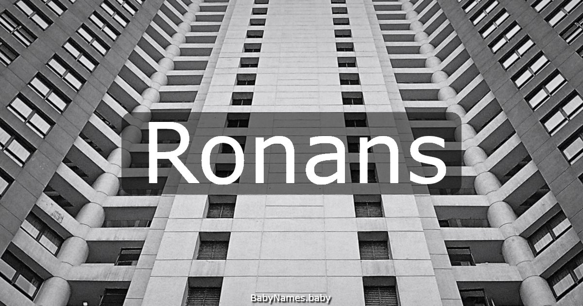 Ronans