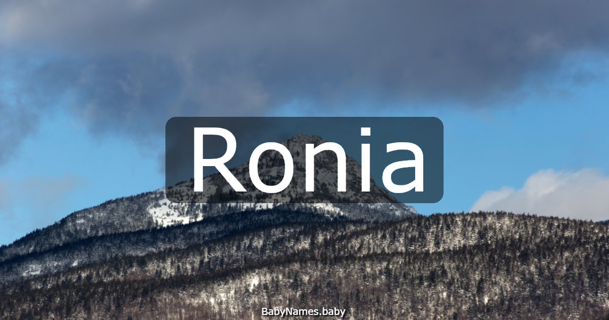Ronia