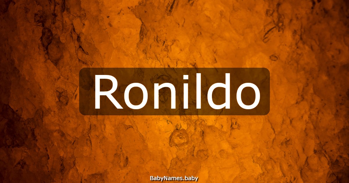 Ronildo