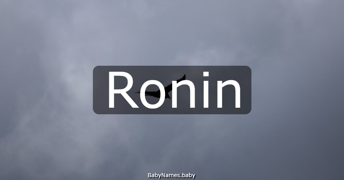 Ronin