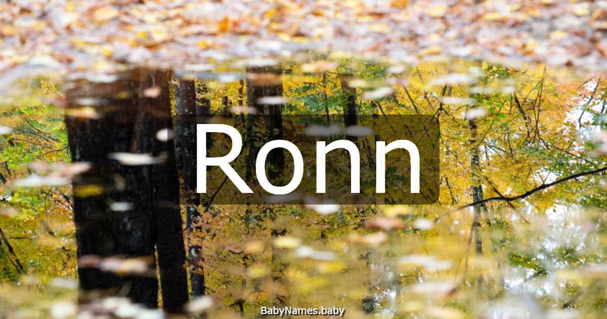 Ronn