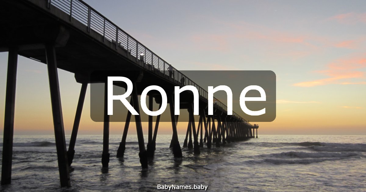 Ronne