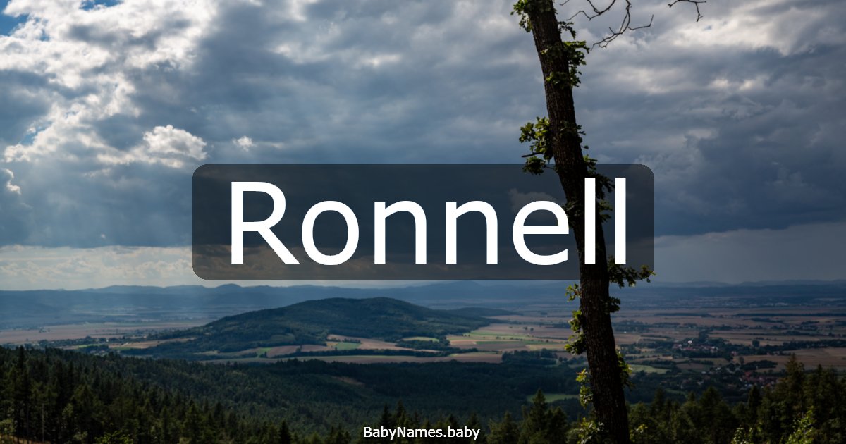 Ronnell