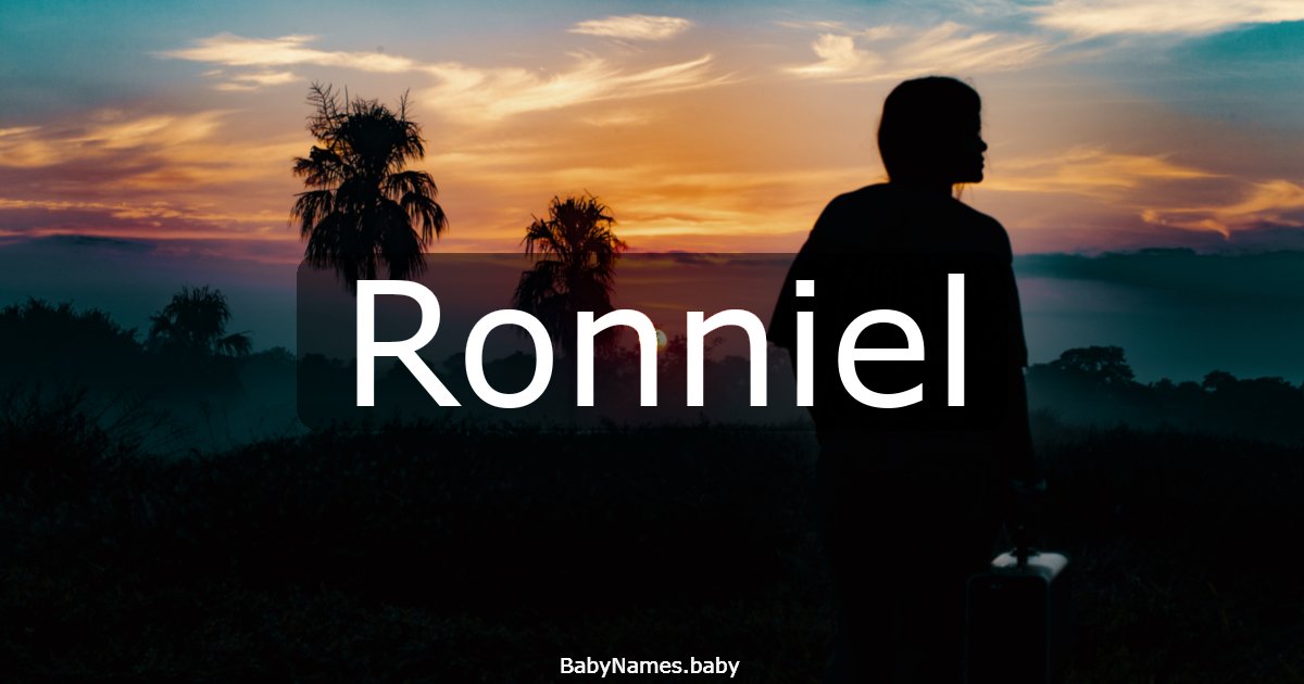 Ronniel