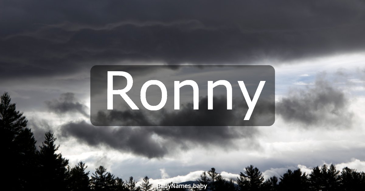 Ronny