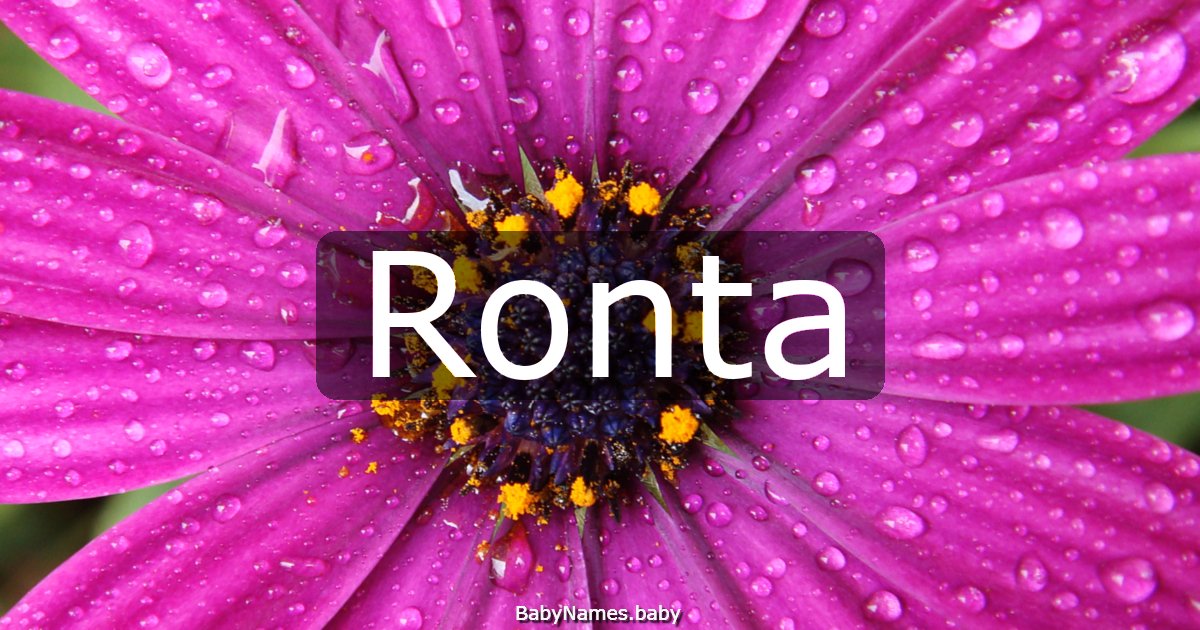 Ronta