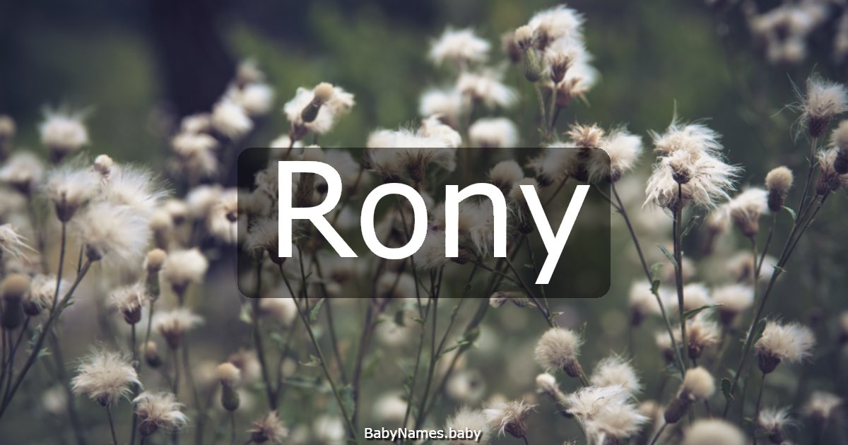 Rony
