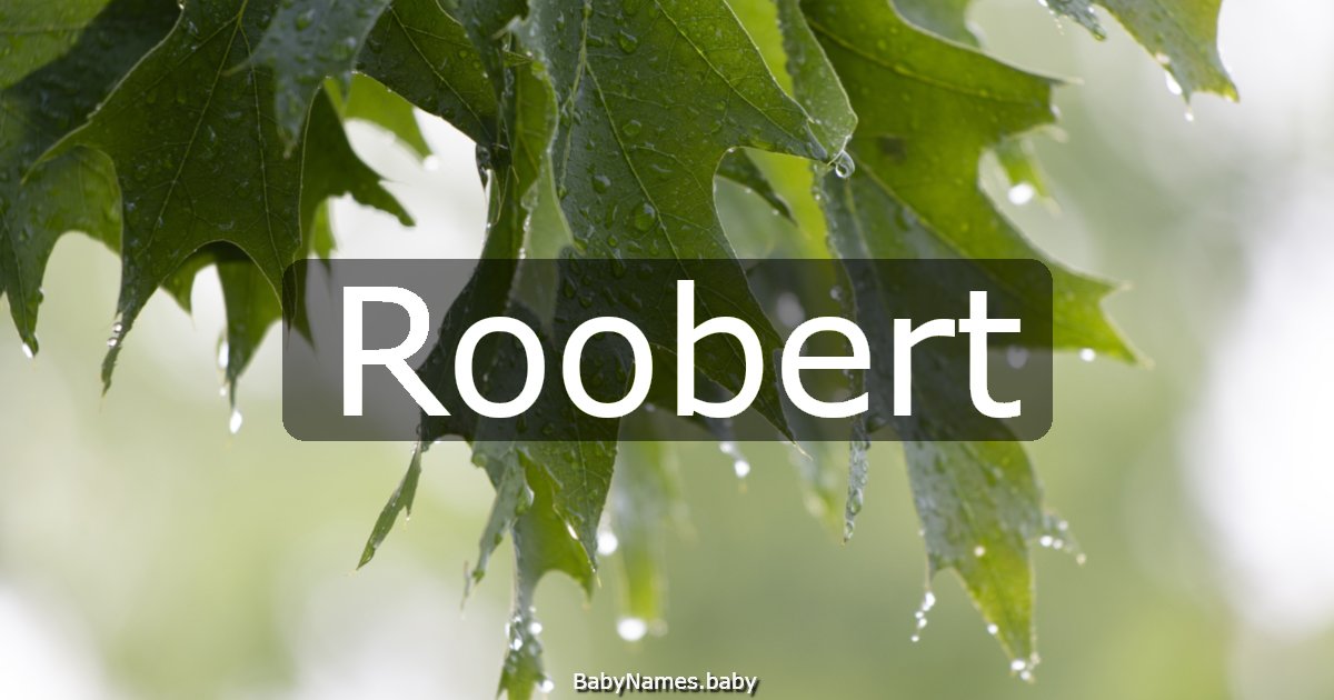 Roobert