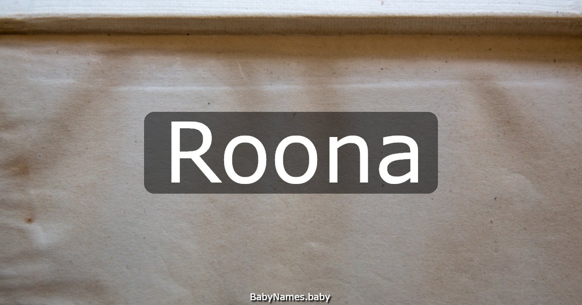 Roona