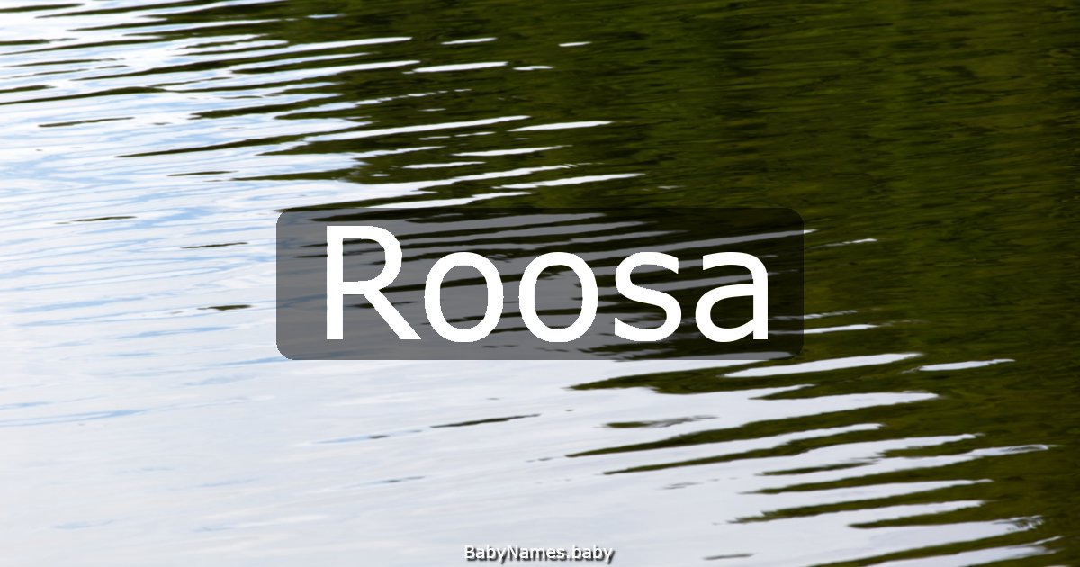 Roosa