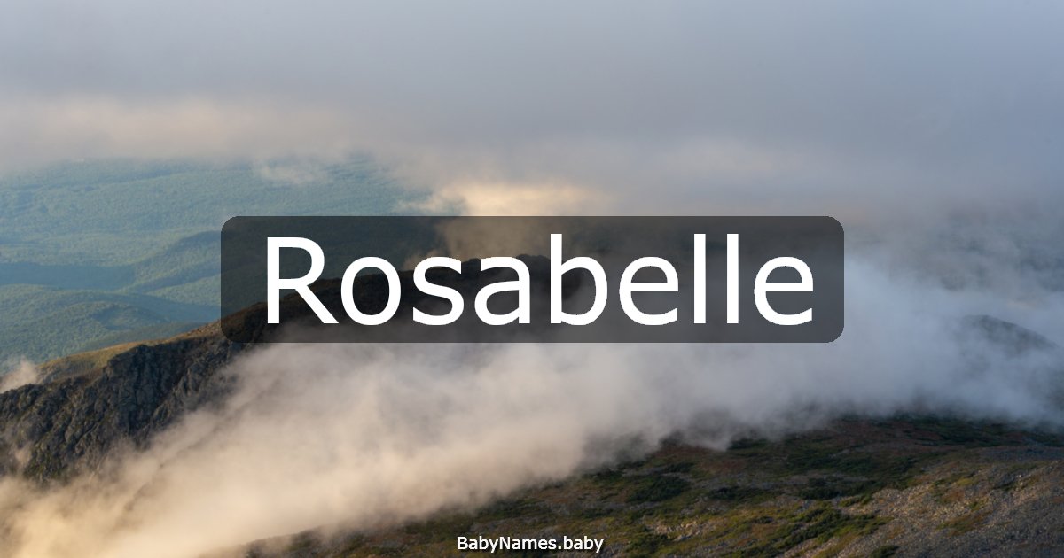 Rosabelle