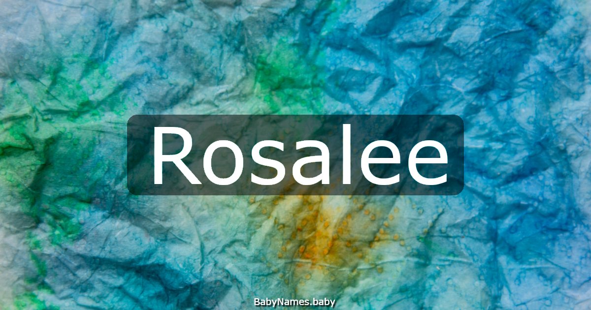 Rosalee