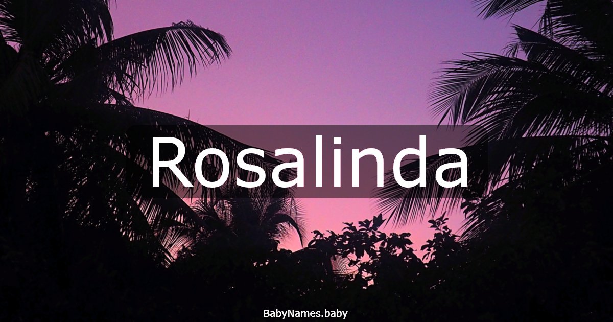 Rosalinda