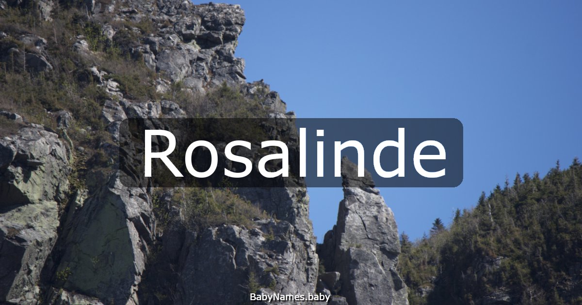 Rosalinde