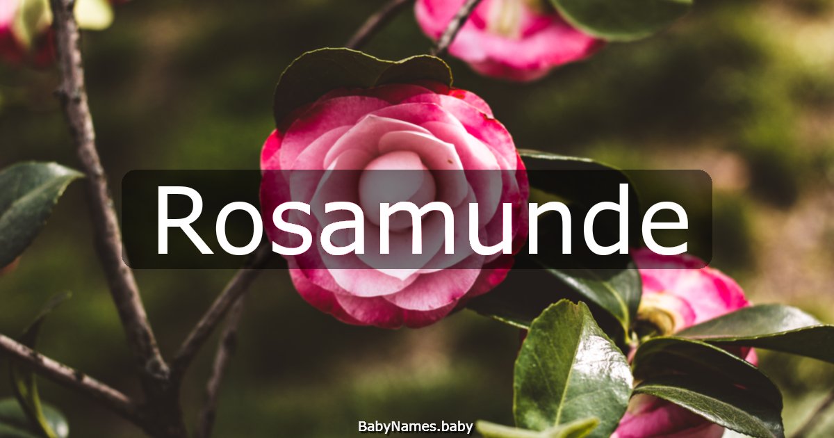 Rosamunde