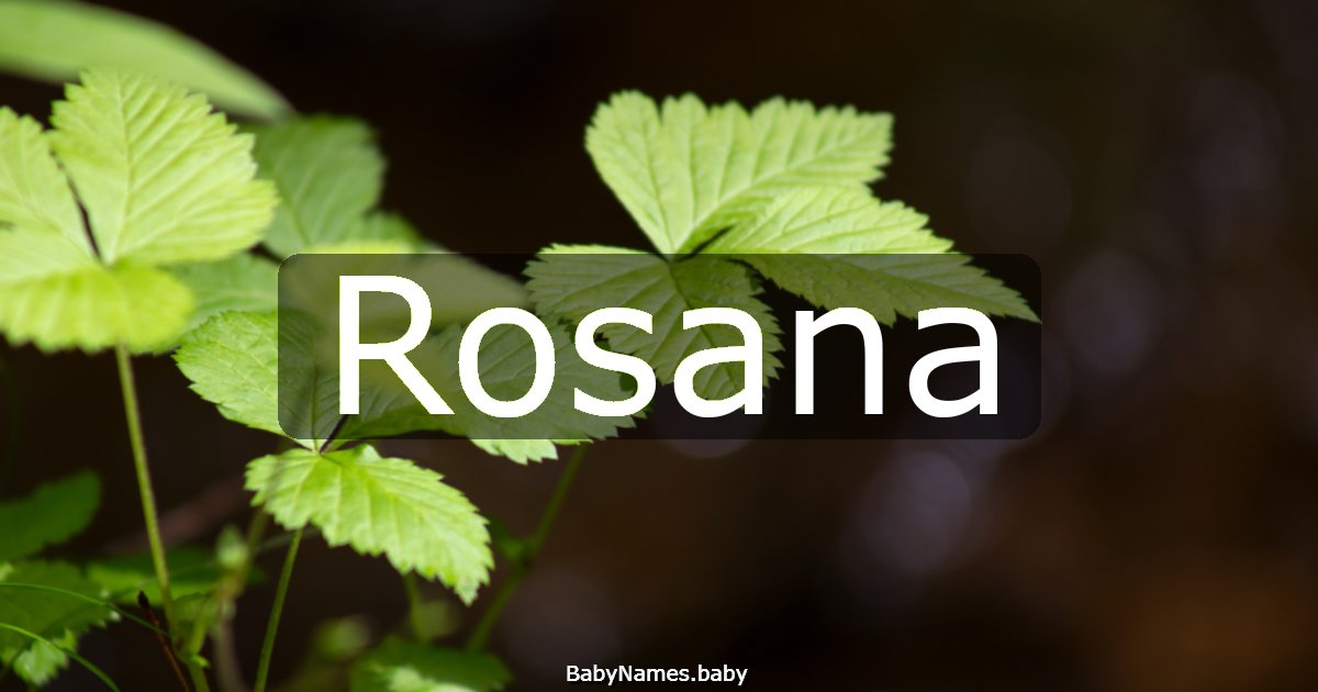 Rosana