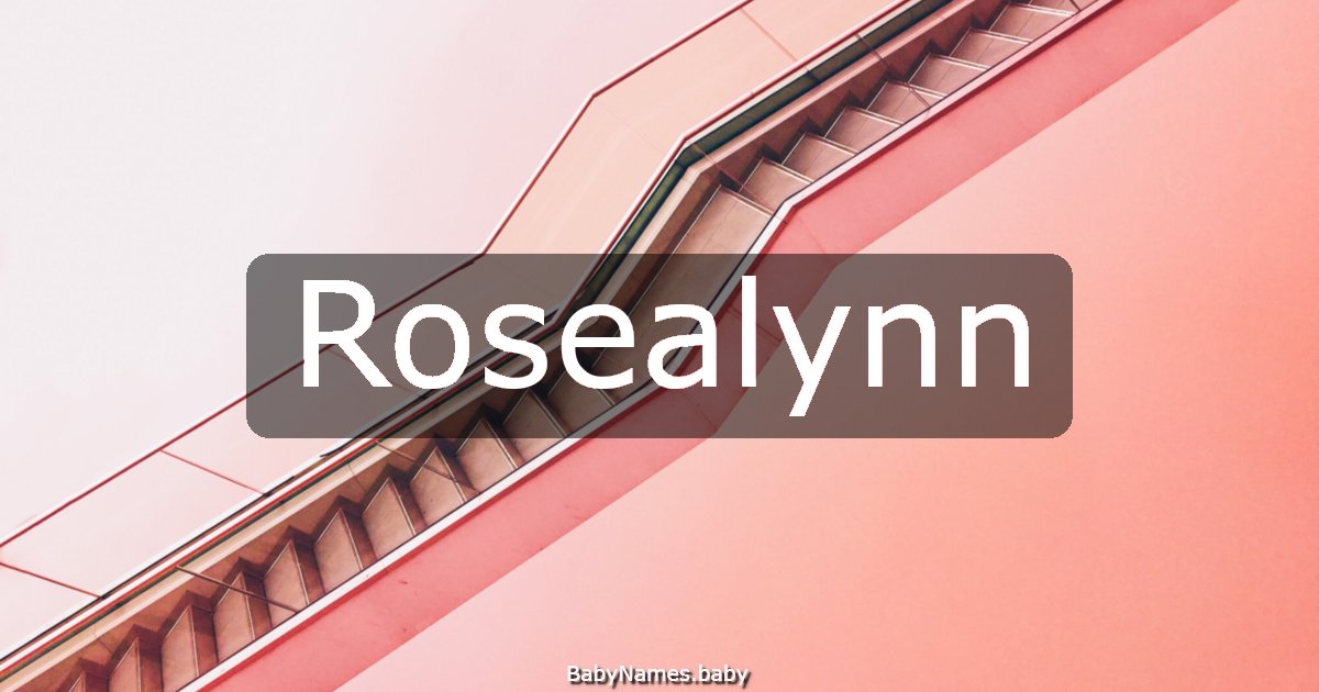 Rosealynn
