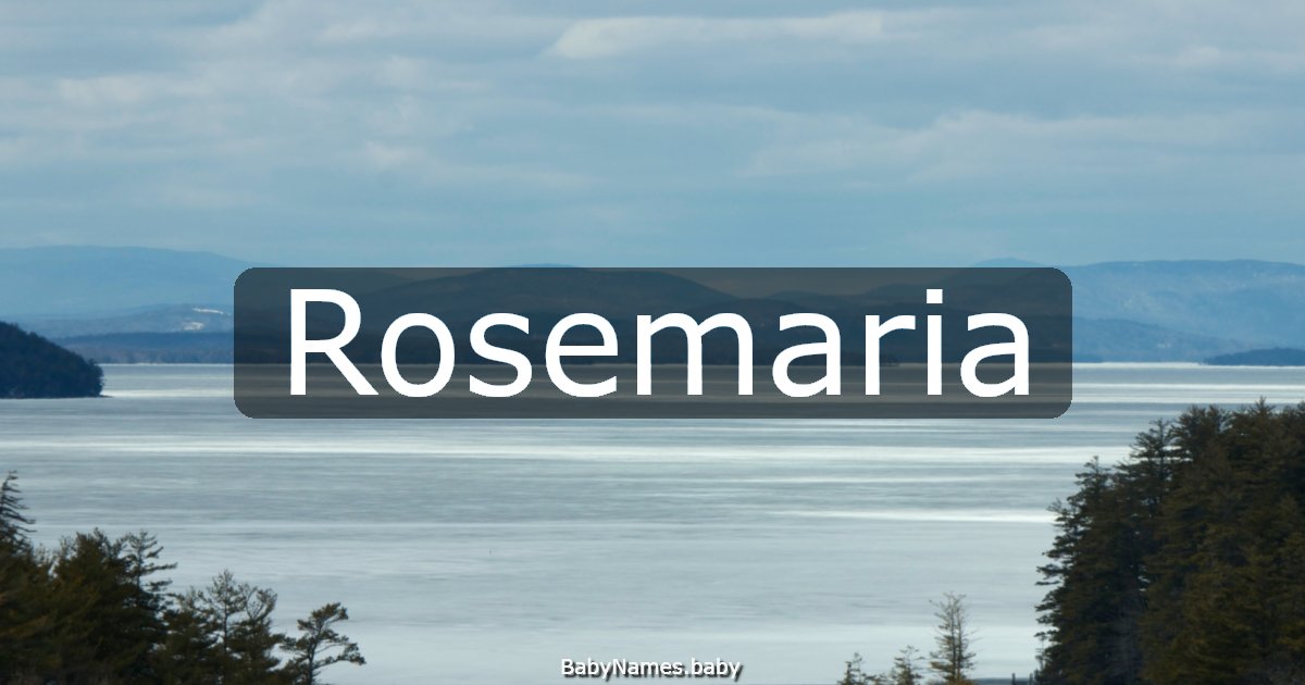 Rosemaria