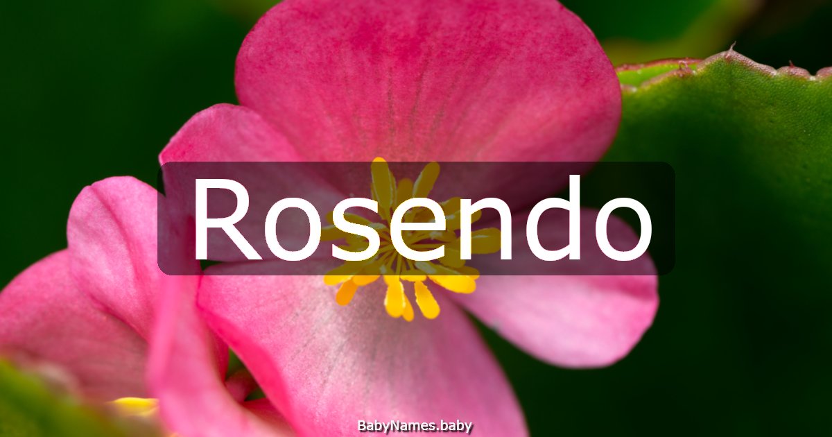 Rosendo