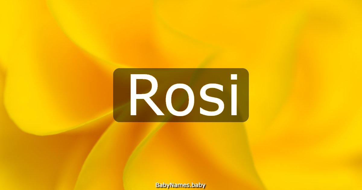 Rosi